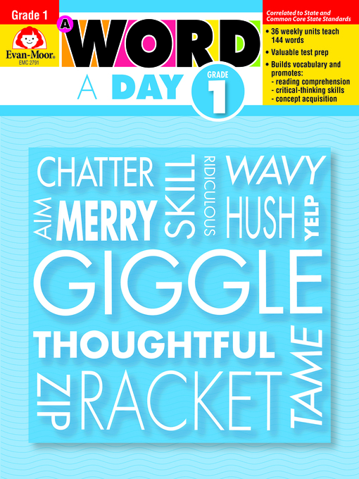 Title details for A Word a Day, Grade 1 by Evan-Moor Educational Publishers - Available